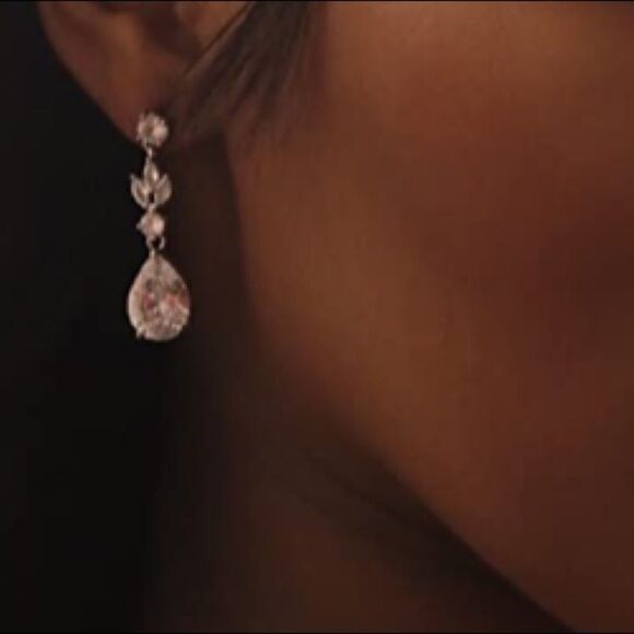 Bridal Set Stunning CZ Necklace, Bracelet,Earrings - Picture 12 of 13